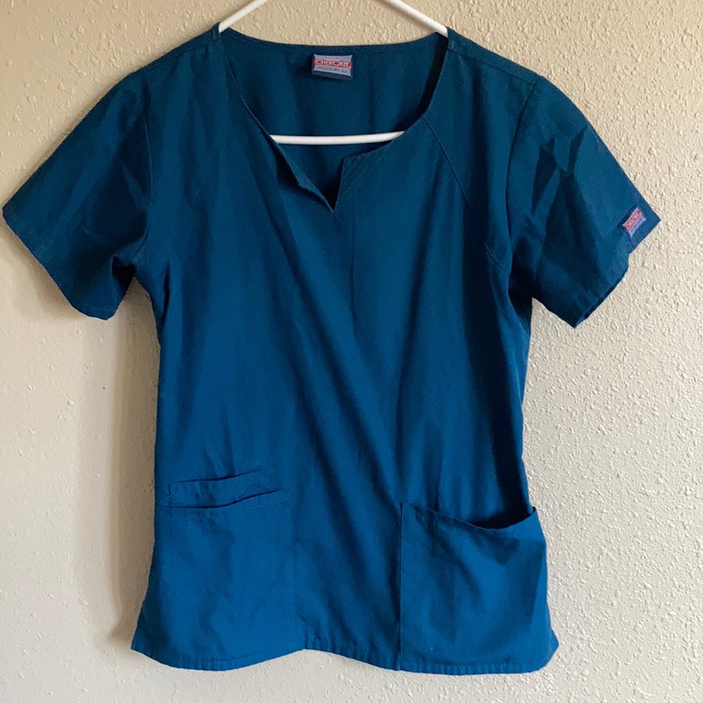 Women’s x-smal scrub top by Cherokee